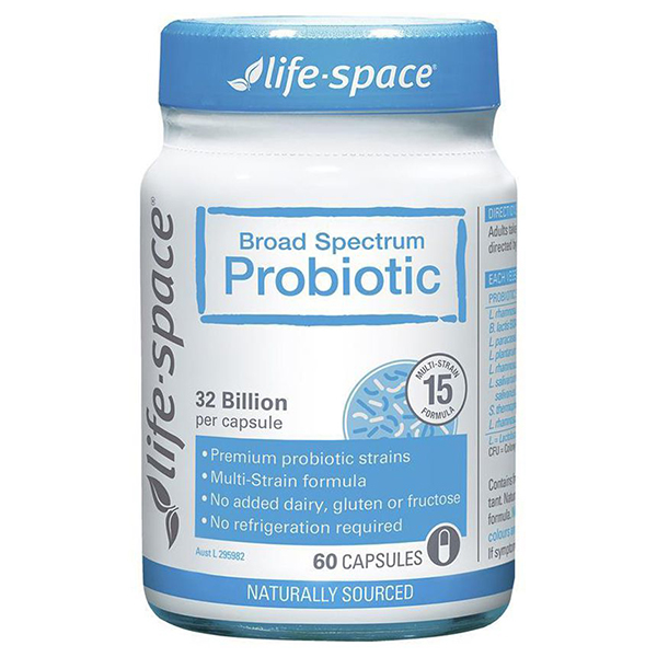 Life Space Broad Spectrum Probiotic - Men vi sinh người lớn 60 viên