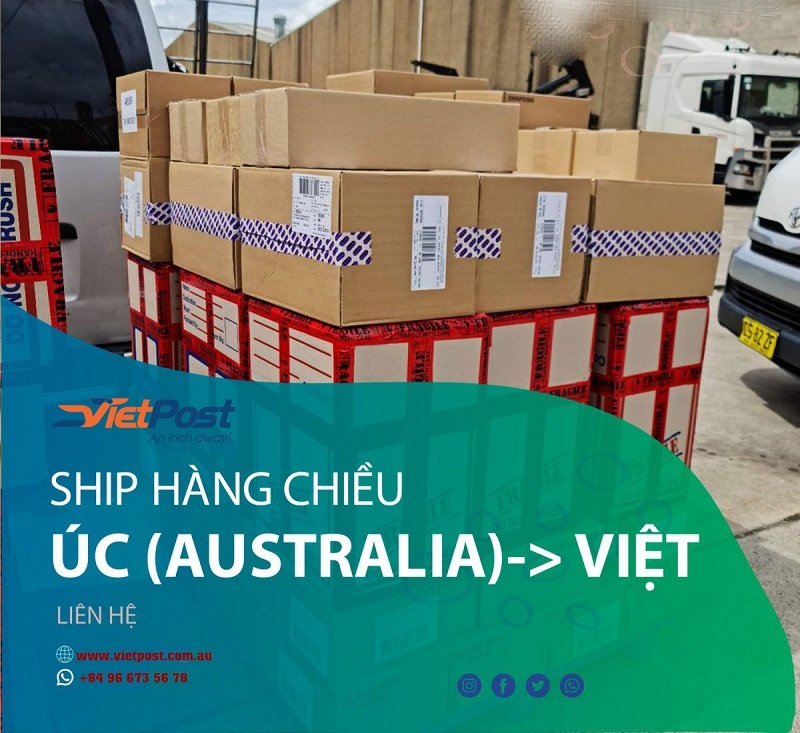 ship hàng hóa từ Úc về Vũng Tàu